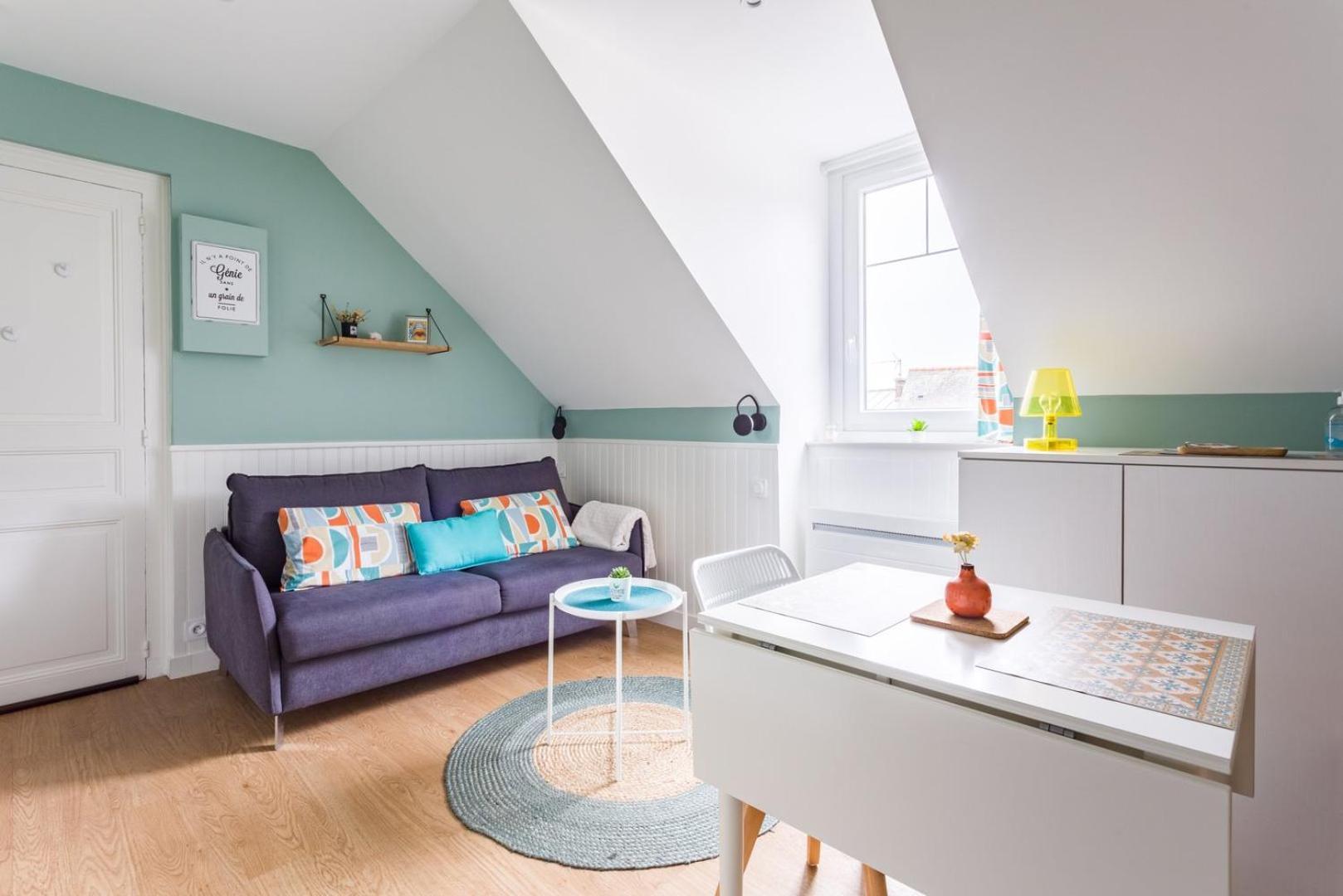 Le Petit Nid - Joli Rénové - à 5 Min Apartamento *